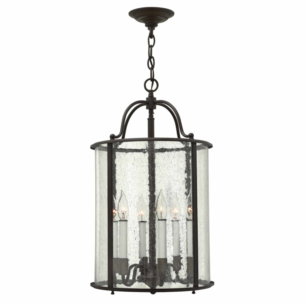 Lampa wisząca Imperial Brown 6 stary brąz