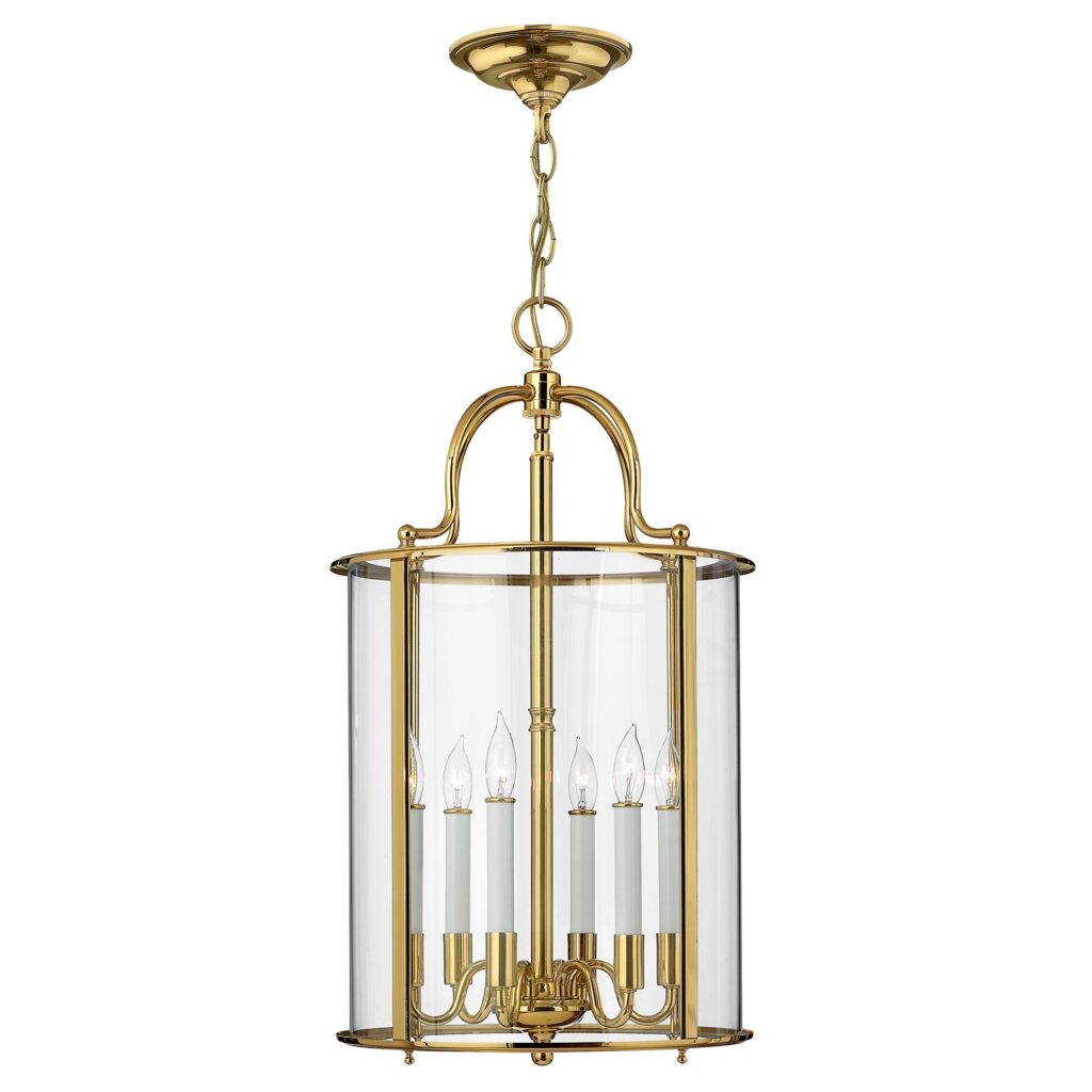 Duża lampa wisząca Imperial Gold