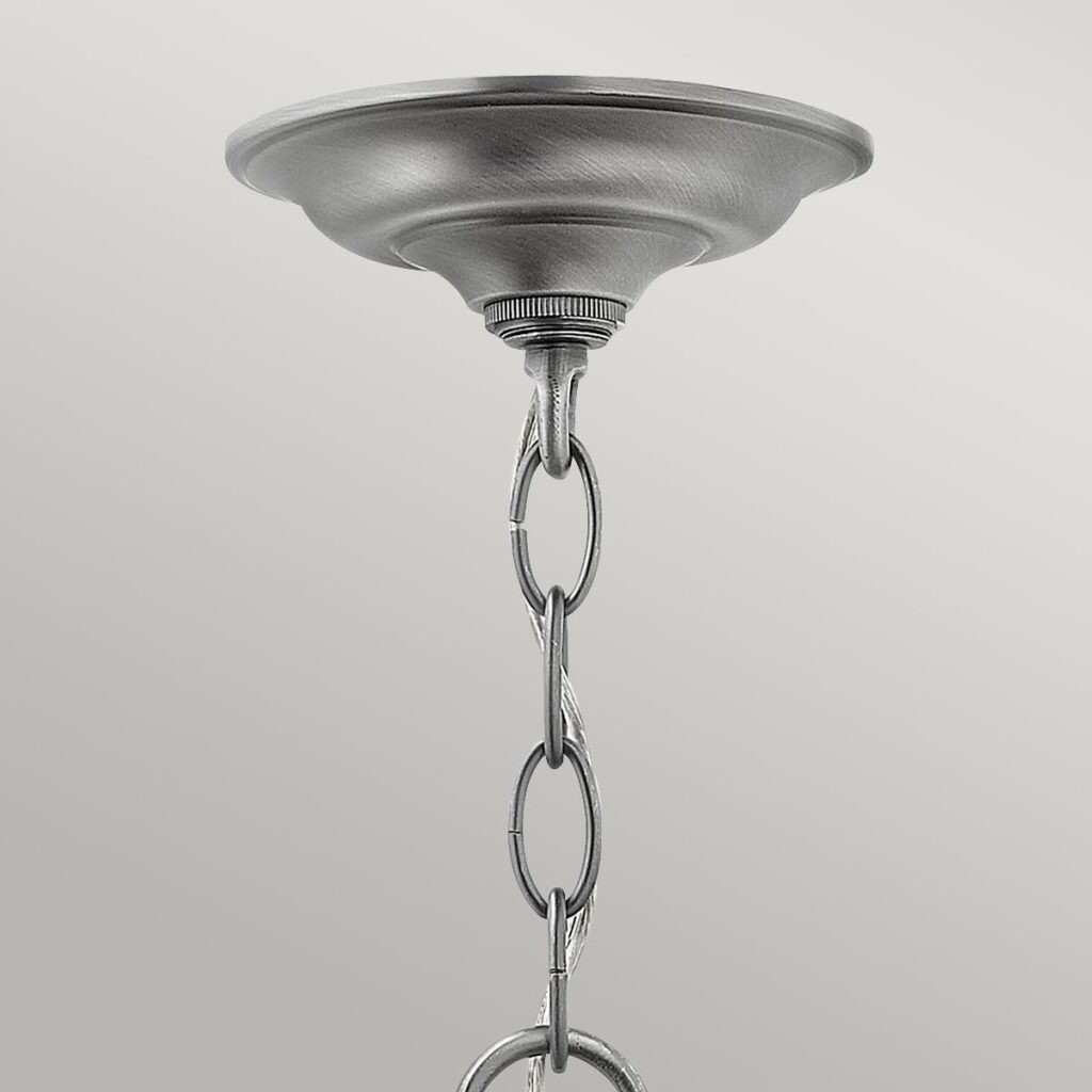 Średnia lampa wisząca Imperial Pewter