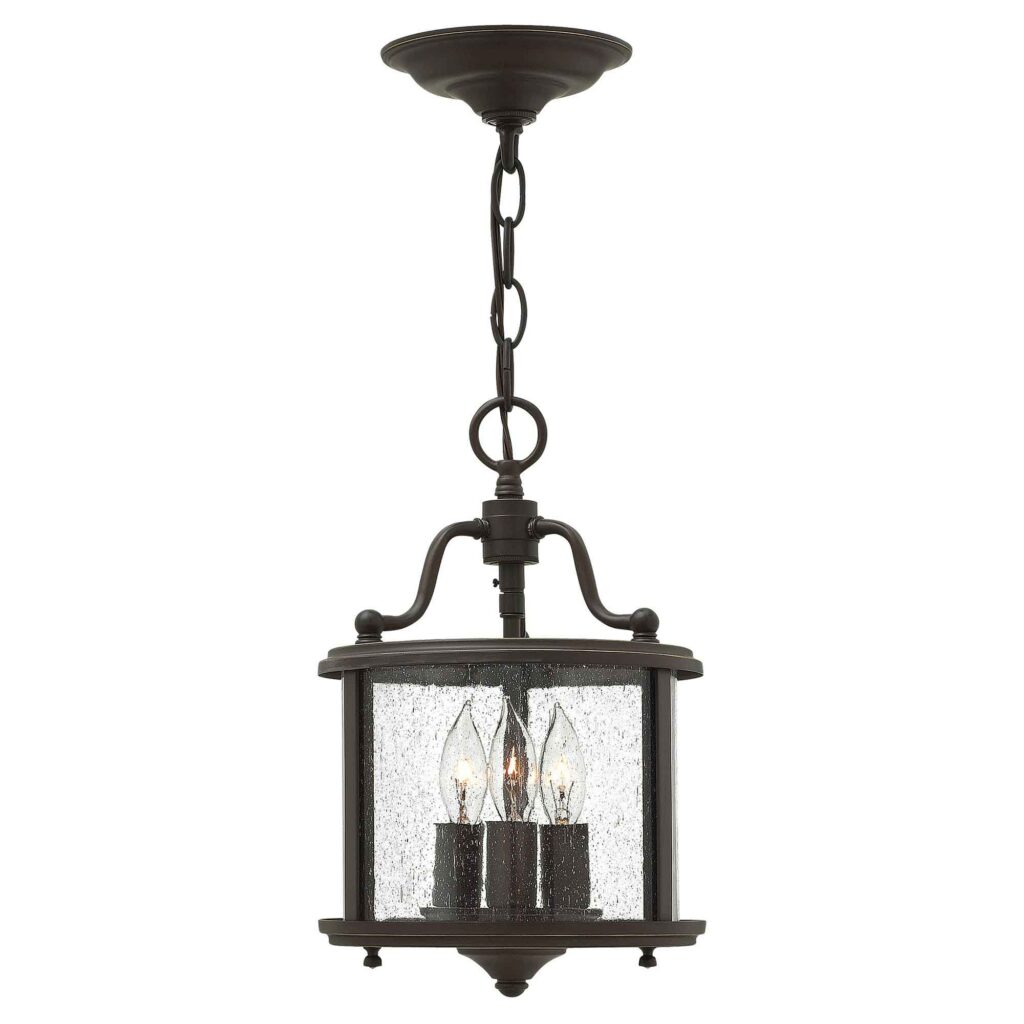 Lampa wisząca Imperial Brown 3 stary brąz