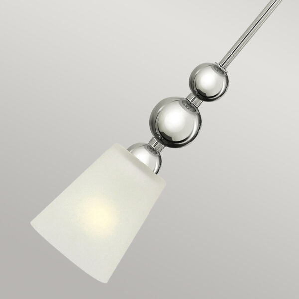 Mała lampa Ball Silver - Polerowany nikiel