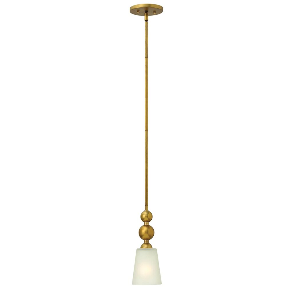 Mała lampa Ball Gold - Vintage mosiądz