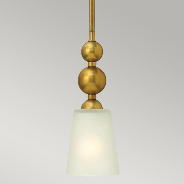 Mała lampa Ball Gold - Vintage mosiądz