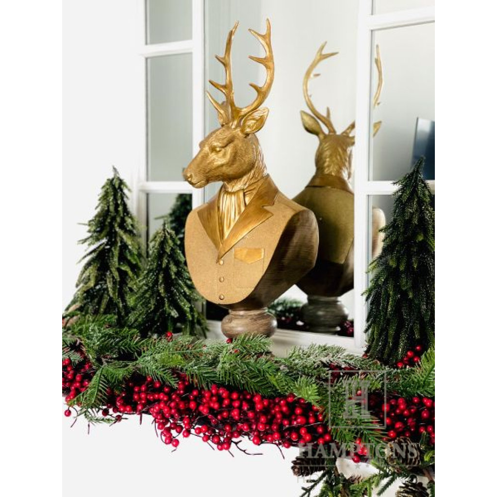 Girlanda świąteczna czerwona 150cm Classic Christmas